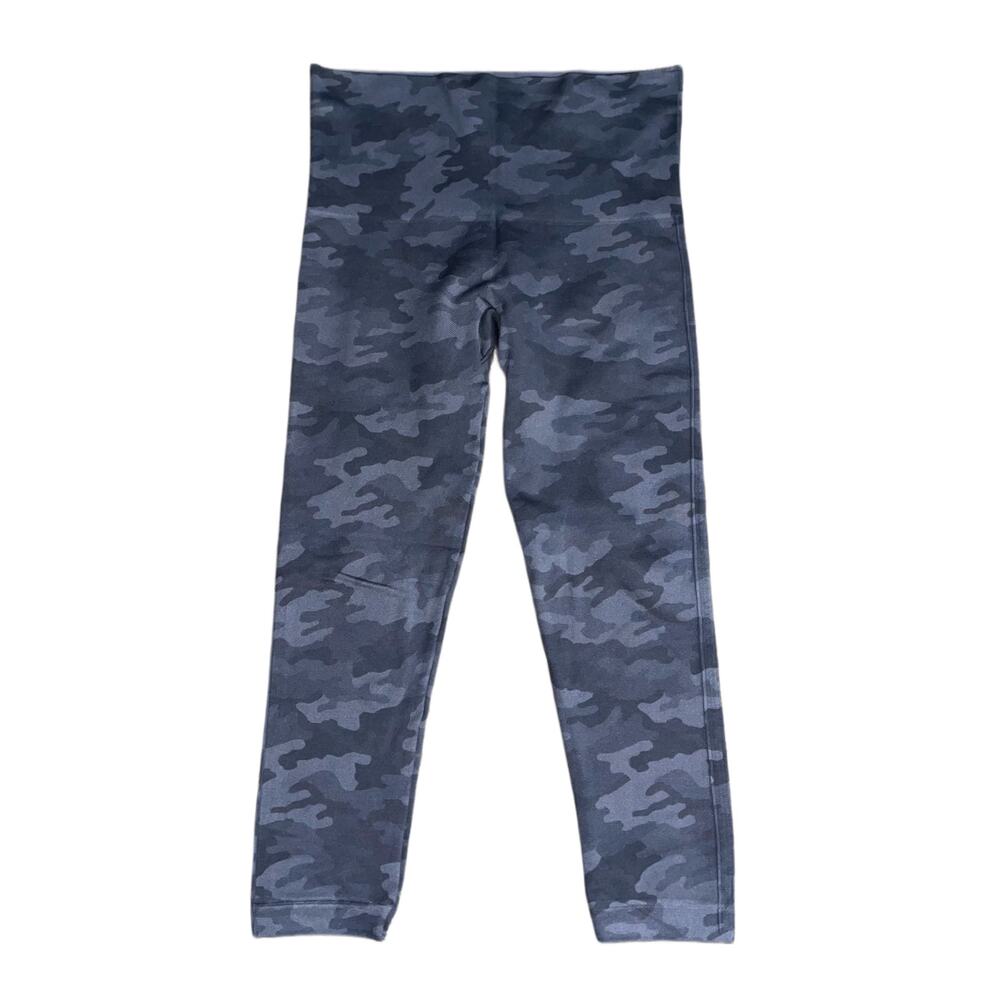 Spanx Women's Green Camo Leggings Medium